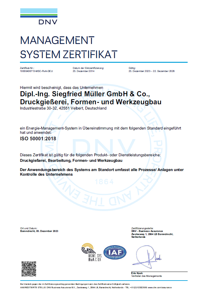ISO-50001-2011-Zertifikat